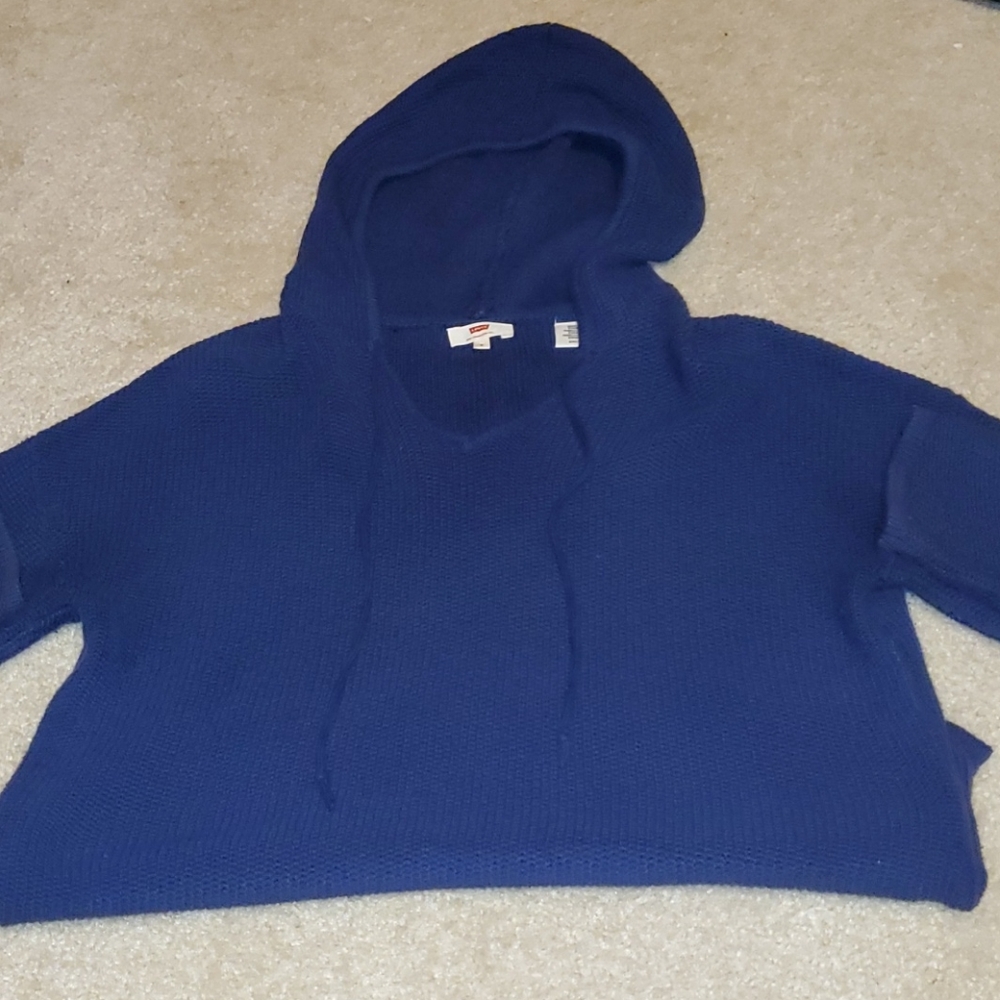 Levi's Women's Crotchet hooded sweater